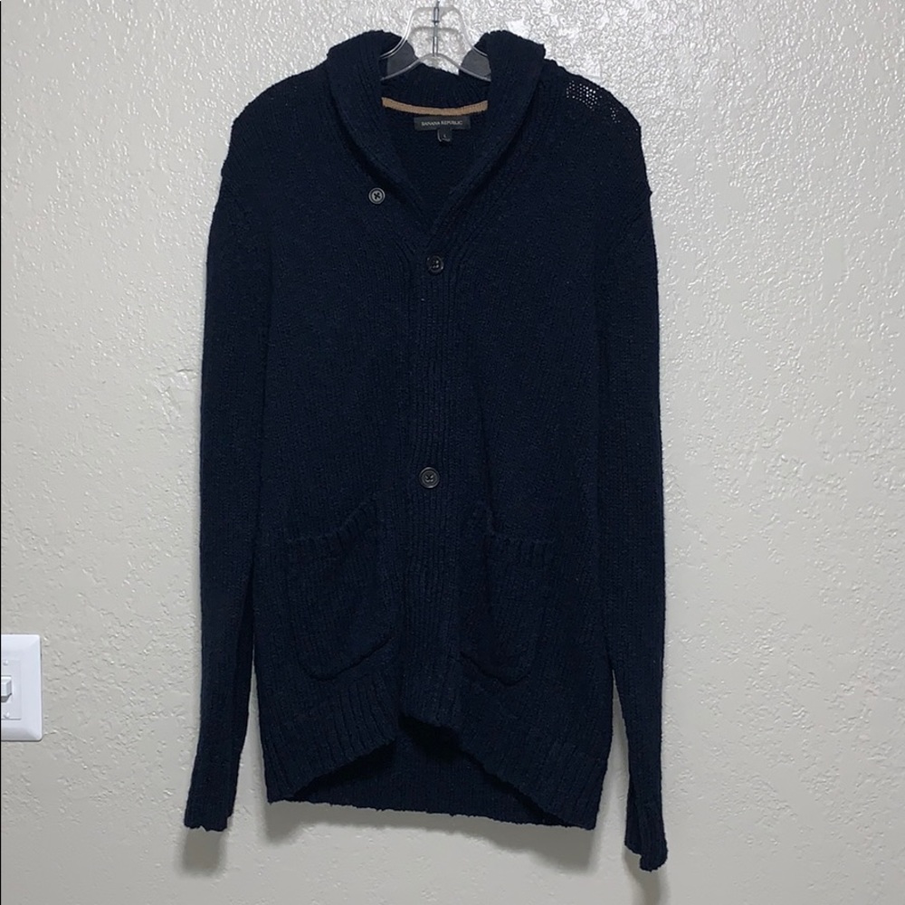 Men’s Banana Republic Sweater Navy Size: Large